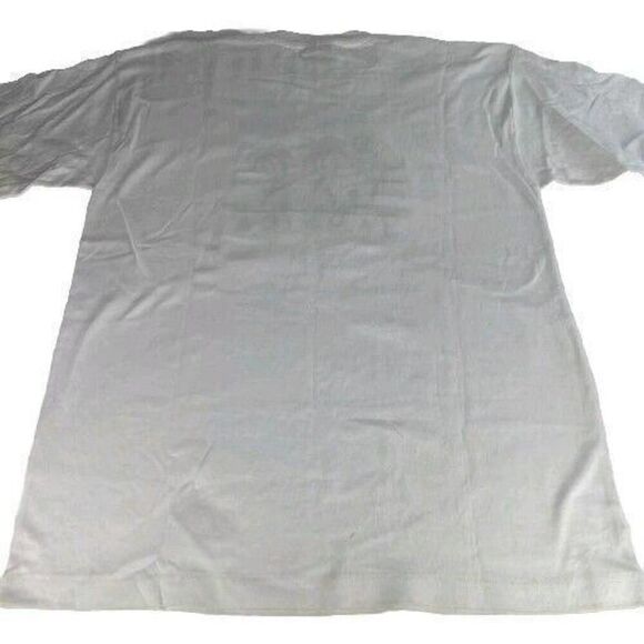 VTG American Tee's Jamaica Embroidered T-SHIRT Size XL White Short Sleeve - Picture 3 of 14